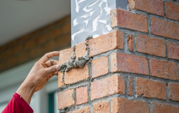 Brick Pillar Repair in Sandy