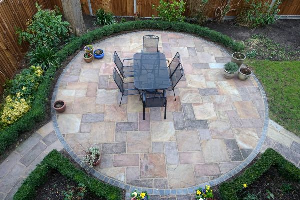 Stone Patio Repair in Sandy