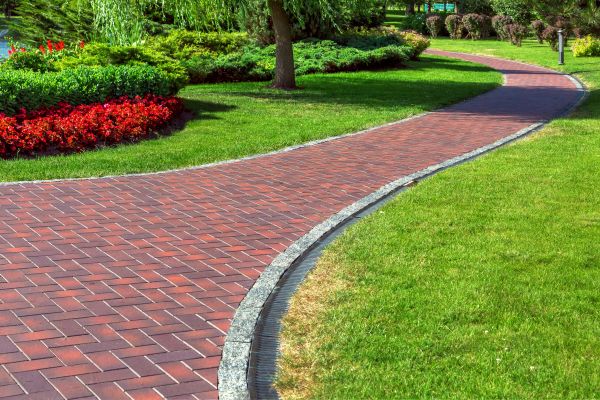 Brick Walkway Installation in Sandy