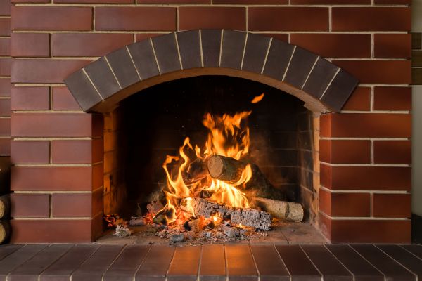 Brick Fireplace Installation in Sandy