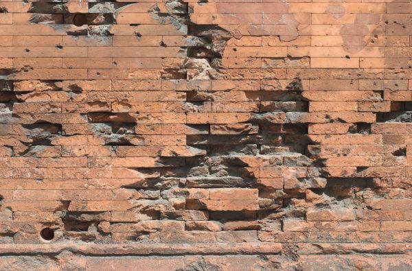 Damaged Brick Repair in Sandy