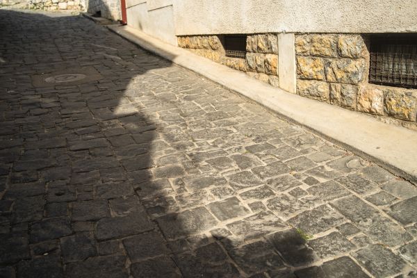 Stone Sidewalk Repair in Sandy