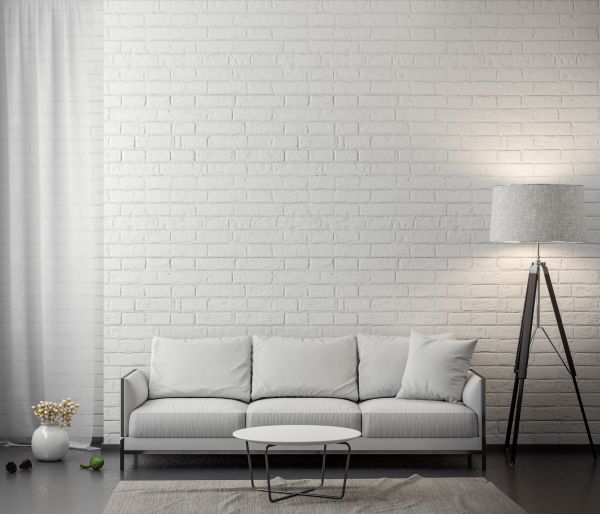 White Brick Installation in Sandy