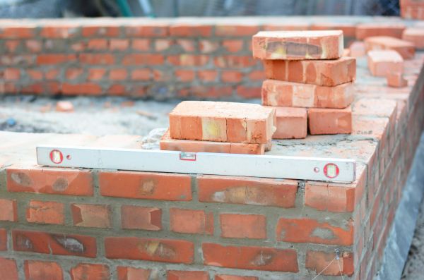 Brick Foundation Installation in Sandy